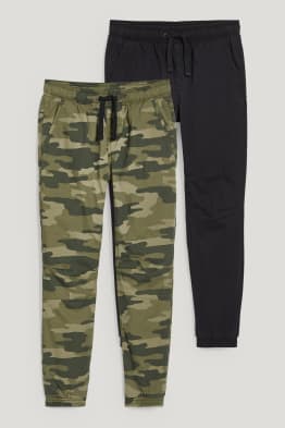 Confezione da 2 - pantaloni di stoffa