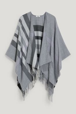 Poncho - kariert