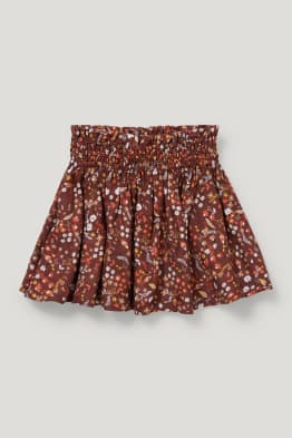 Falda - de flores