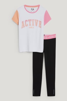 Set - T-shirt en legging - 2-delig