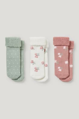 Set van 3 paar - babysokken - winter