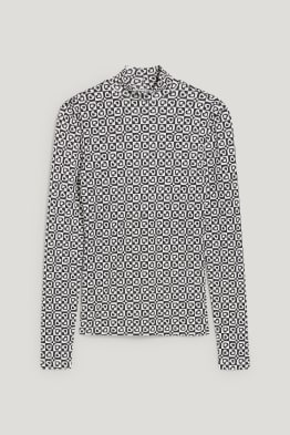 CLOCKHOUSE - Langarmshirt - recycelt - gemustert