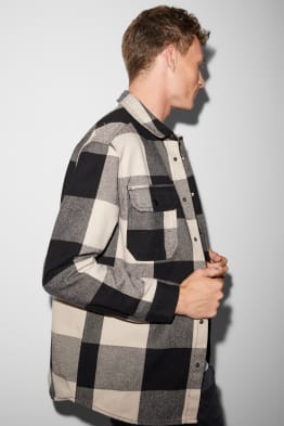CLOCKHOUSE - shirt - relaxed fit - kent collar - check