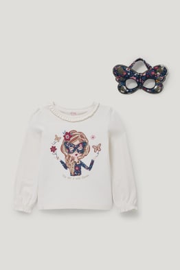Set - longsleeve en masker - 2-delig