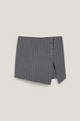 CLOCKHOUSE - Skort - Nadelstreifen
