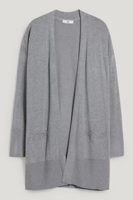 Cardigan tricotat basic - LENZING™ ECOVERO™