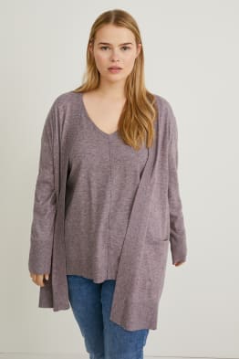 Cardigan tricotat - LENZING™ ECOVERO™