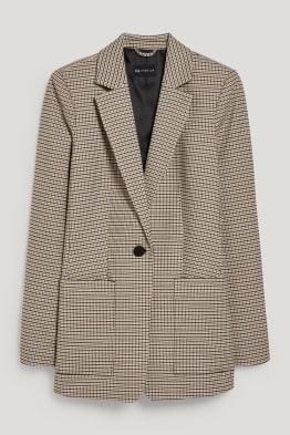 Blazer - regular fit - à carreaux