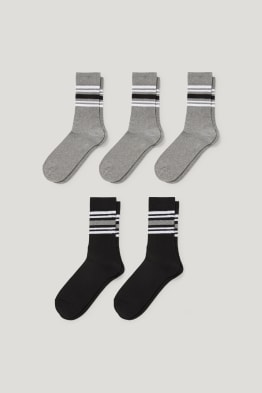 Lot de 5 - chaussettes de tennis - LYCRA®