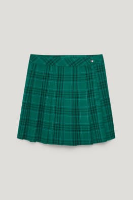 CLOCKHOUSE - mini skirt - recycled - check