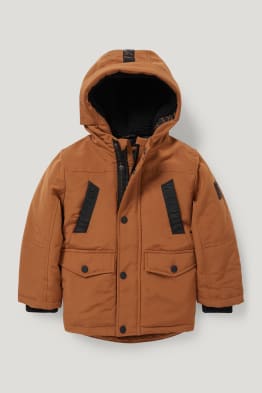 Parka z kapturem