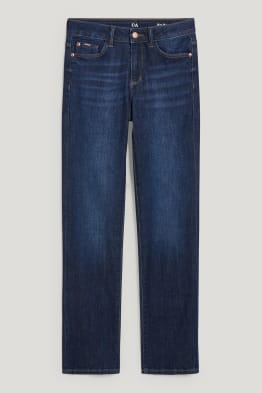 Straight jeans - vita media