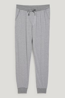 Pantalón de pijama - de rayas