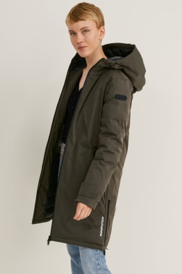 Outdoor coat with hood - THERMOLITE®