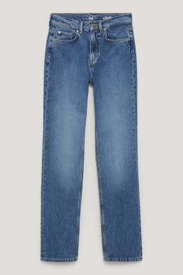 Straight jeans - high waist