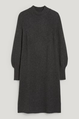 Vestito di cashmere lavorato a maglia