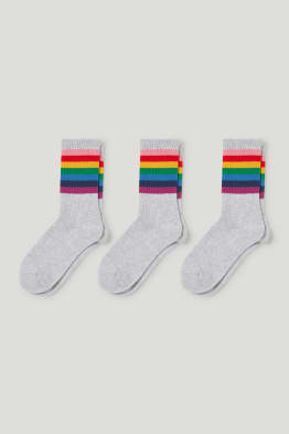 Pack de 3 - calcetines - de rayas