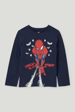 Spider-Man - haut à manches longues - phosphorescent