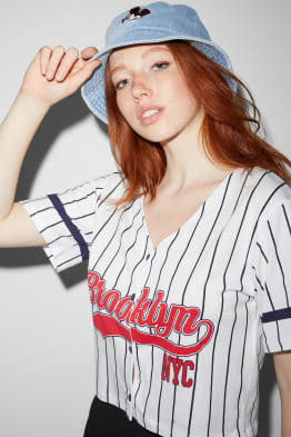 CLOCKHOUSE - cropped T-shirt - striped