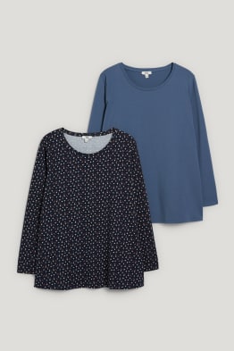 Multipack of 2 - long sleeve top - LYCRA®