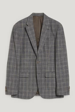 Veste de costume - coupe droite - matière extensible - LYCRA®
