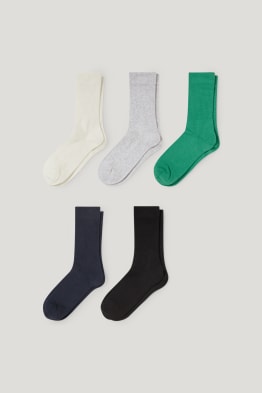 Lot de 5 paires - chaussettes - LYCRA®
