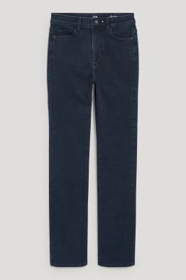 Straight jeans - wysoki stan - LYCRA®