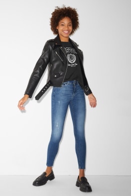 CLOCKHOUSE - skinny jeans - mid waist - efecte push-up