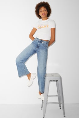 CLOCKHOUSE - Wide Leg Jeans - High Waist