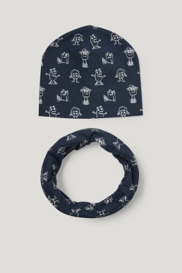 Set - hat and snood - 2 piece