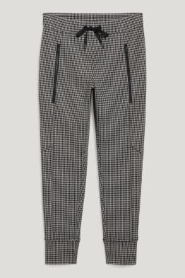 Pantaloni sportivi - a quadretti