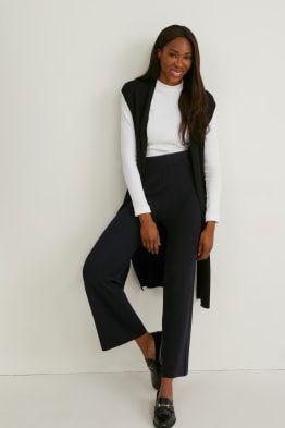 Knitted trousers - comfort fit