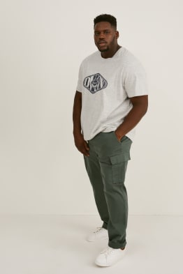 Spodnie bojówki - tapered fit - Flex - LYCRA®