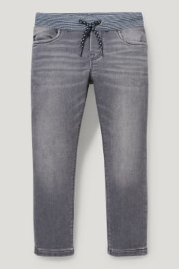 Straight jeans - jog denim - organic cotton - LYCRA®
