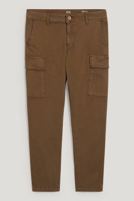 Pantalons cargo - tapered fit