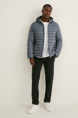 Steppjacke mit Kapuze - recycelt