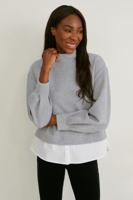 Sudadera - look 2 en 1