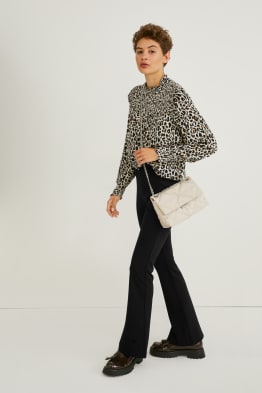 Pantalon en jersey - flared