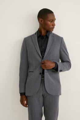 Oblekové sako - slim fit - Flex - LYCRA® - z recyklovaného materiálu