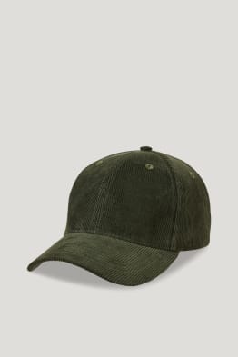 Cappellino di velluto a coste