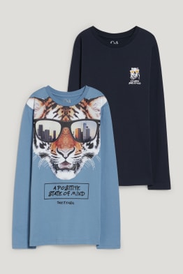 Confezione da 2 - maglia a maniche lunghe