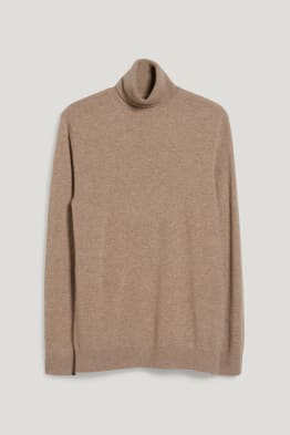 Kaschmir-Rollkragenpullover
