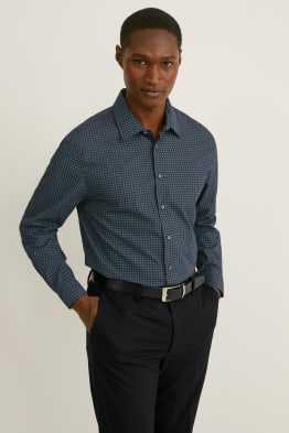 Camicia business - slim fit - colletto all’italiana - facile da stirare