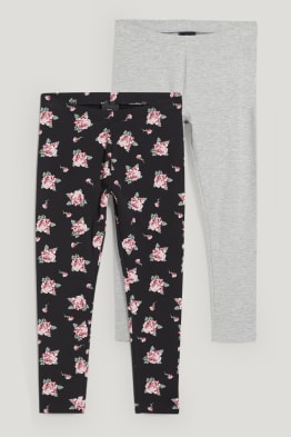 Encore plus de tailles - lot de 2 - leggings chauds