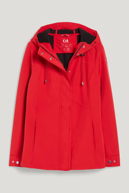 Softshell jacket with hood - 4 Way Stretch