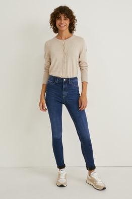 Größe: 34 C&A Damen Kleidung Hosen & Jeans Jeans High Waisted Jeans C&A -Flare Jeans-High Waist 