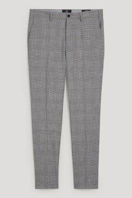 Pantaloni modulari - regular fit - LYCRA® - în carouri