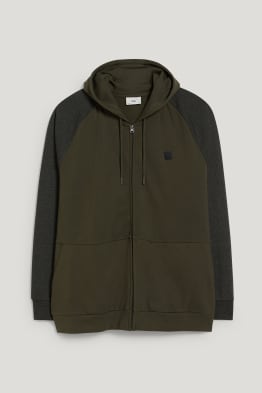 Sweatjacke mit Kapuze