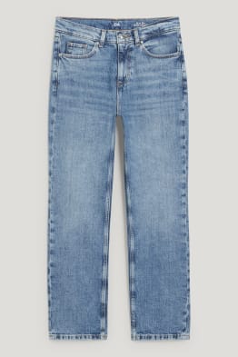 Jean de coupe droite - high-waist - LYCRA® 
