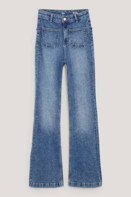 Flare jeans - talie înaltă - LYCRA®